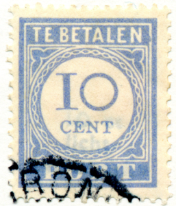 Postzegel 10 cent